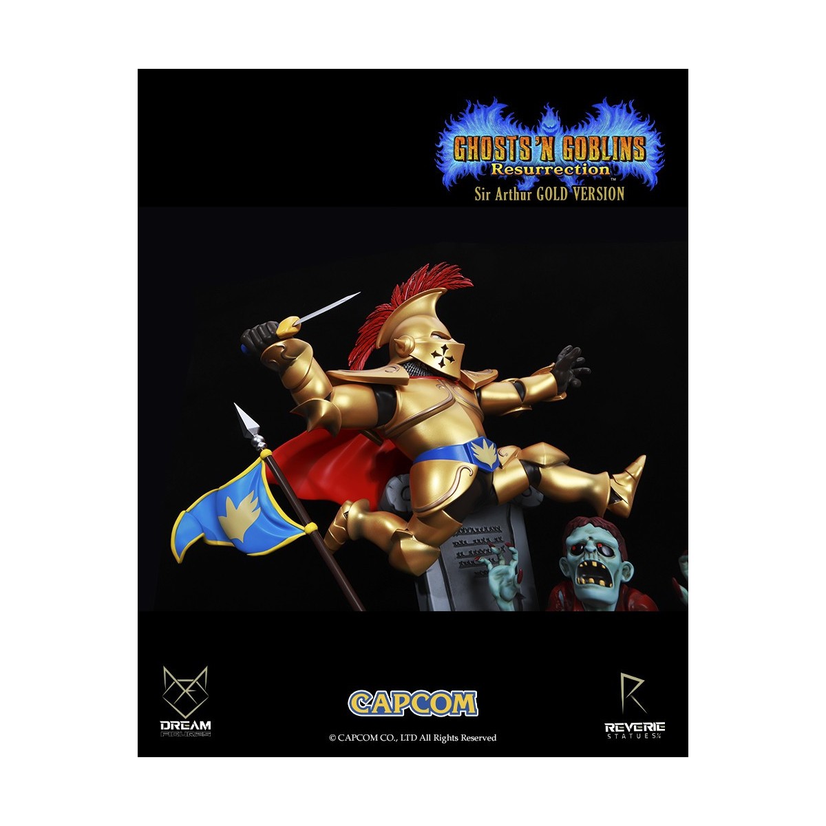 Dream Figures - Sir Arthur Gold Armor - Ghost 'n Goblins Resurrection