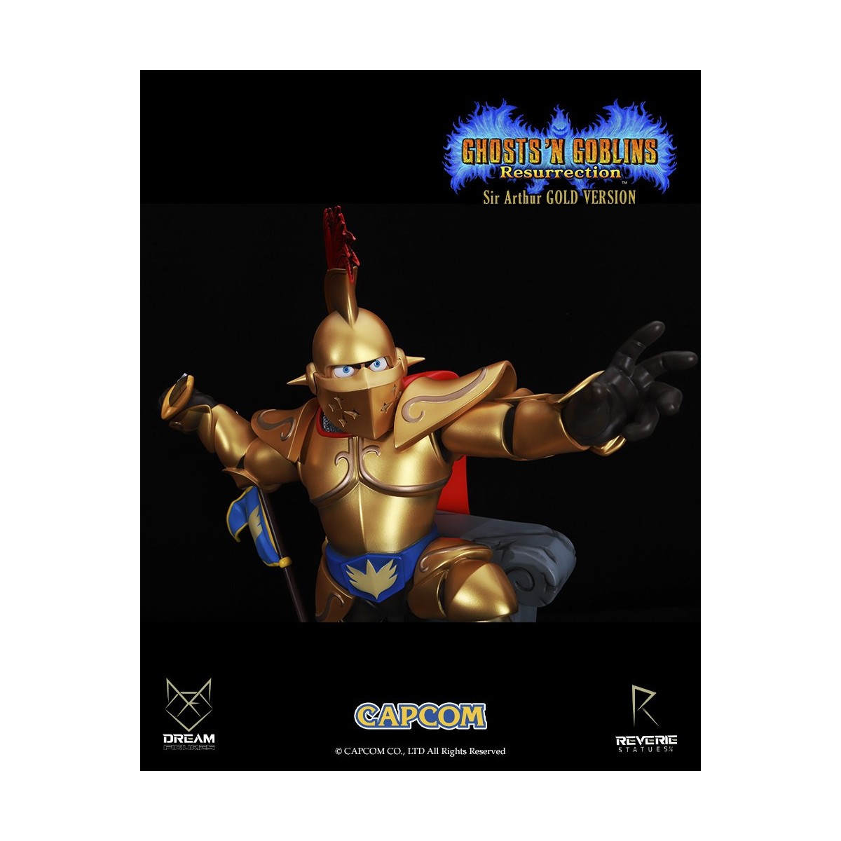 Dream Figures - Sir Arthur Gold Armor - Ghost 'n Goblins Resurrection