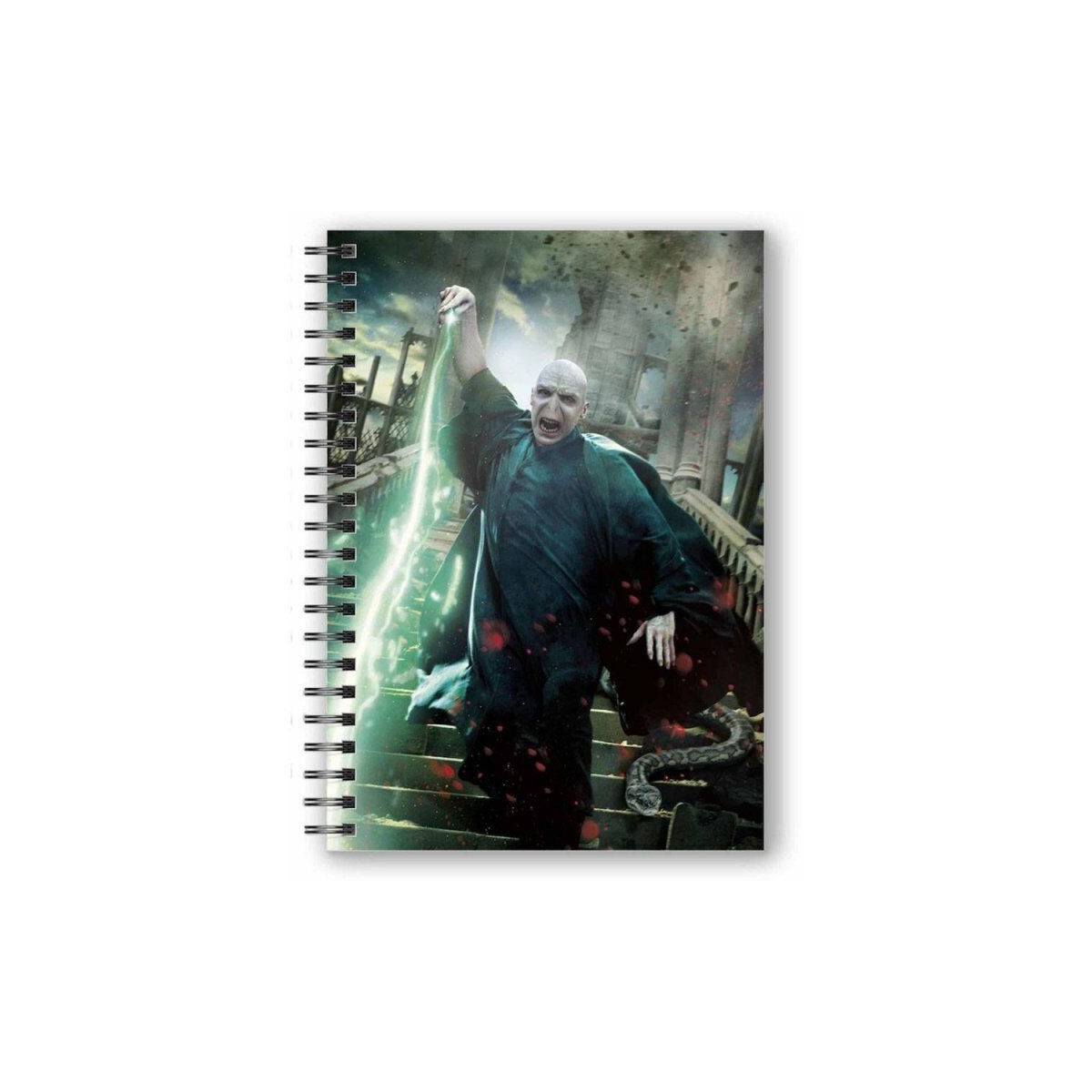 NOTEBOOOK - VOLDEMORT POSTER 3D EFFECT - HARRY POTTER