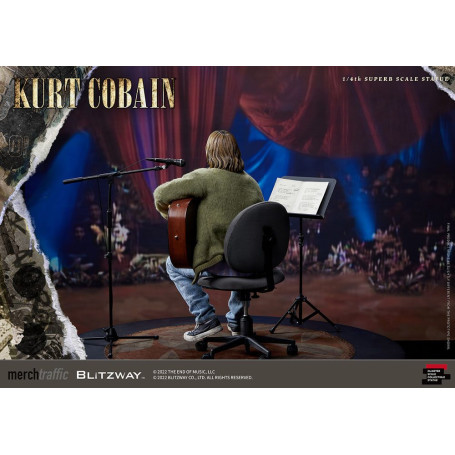 Prime 1 Studio/Blitzway - Kurt Cobain Superb Scale 1/4 Unplugged statuette