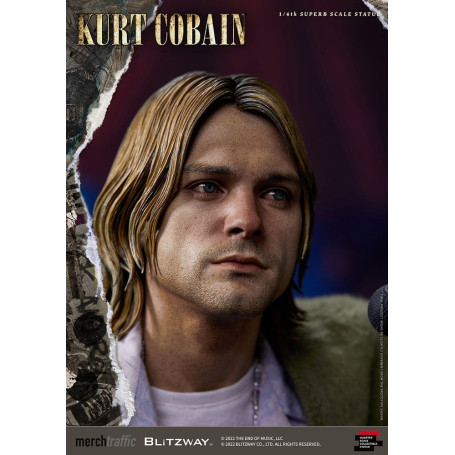 Prime 1 Studio/Blitzway - Kurt Cobain Superb Scale 1/4 Unplugged statuette
