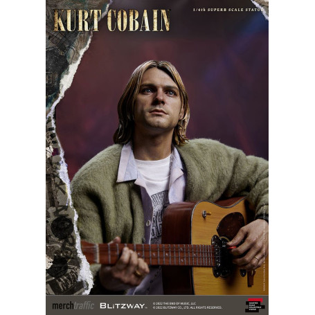 Prime 1 Studio/Blitzway - Kurt Cobain Superb Scale 1/4 Unplugged statuette