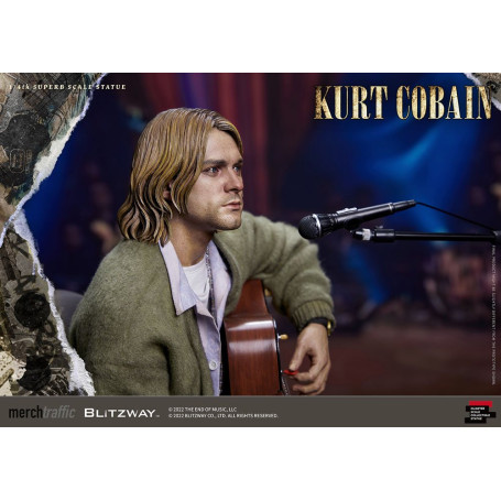 Prime 1 Studio/Blitzway - Kurt Cobain Superb Scale 1/4 Unplugged statuette