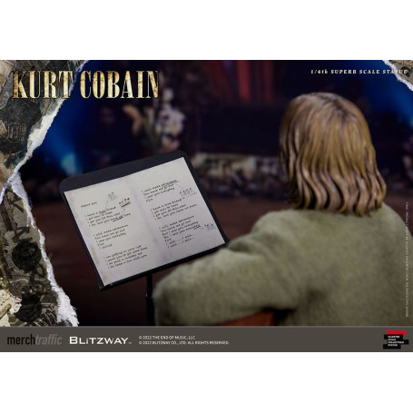 Prime 1 Studio/Blitzway - Kurt Cobain Superb Scale 1/4 Unplugged statuette