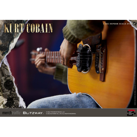 Prime 1 Studio/Blitzway - Kurt Cobain Superb Scale 1/4 Unplugged statuette