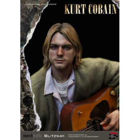 Prime 1 Studio/Blitzway - Kurt Cobain Superb Scale 1/4 Unplugged statuette