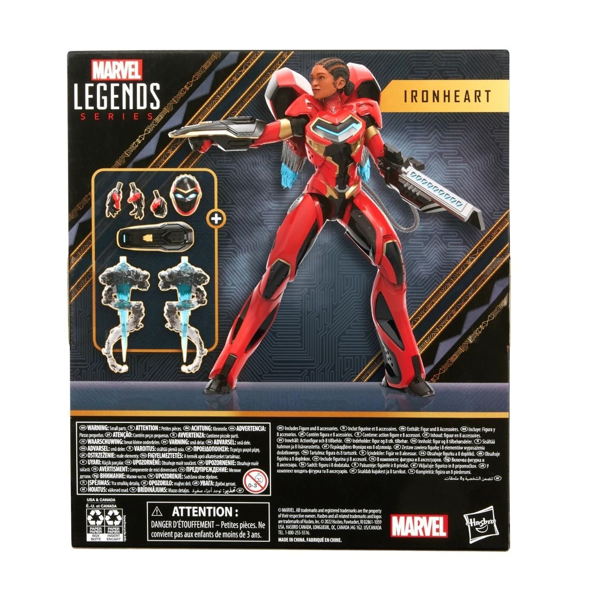 Marvel Legends Deluxe - Iron Heart - Black Panther 2 Wakanda Forever
