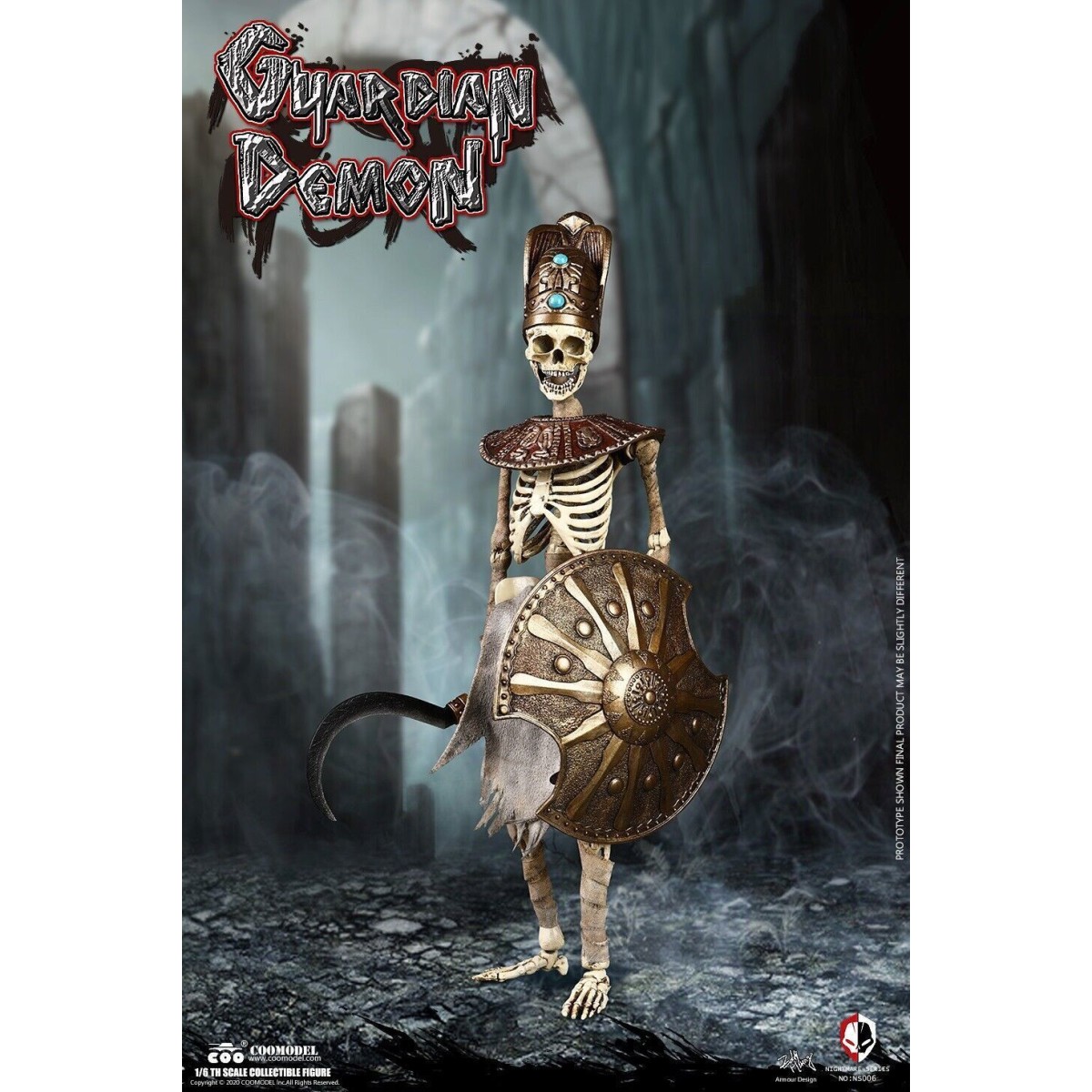 Coomodel Nightmare Series - Egypt Guardian Demon 1/6