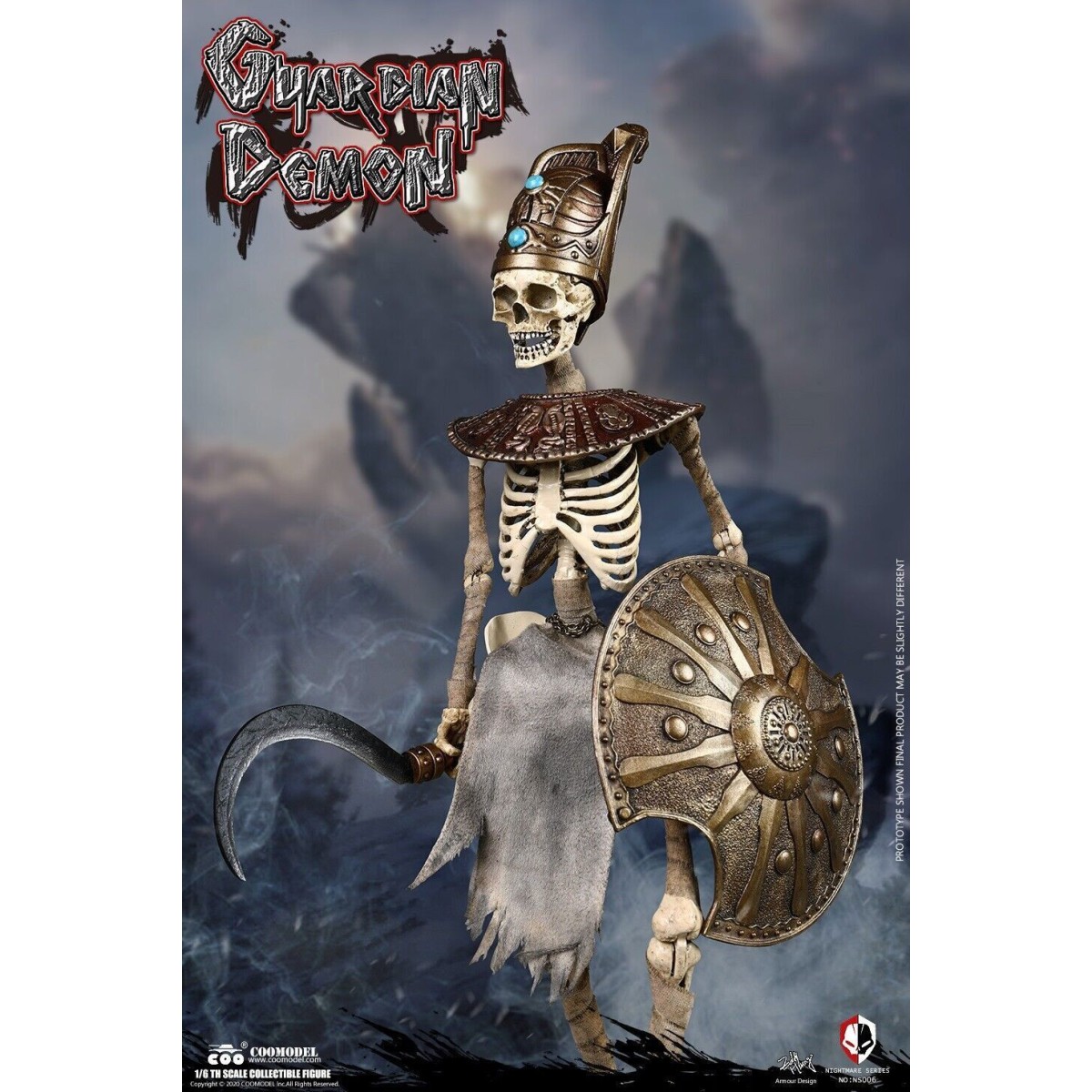 Coomodel Nightmare Series - Egypt Guardian Demon 1/6