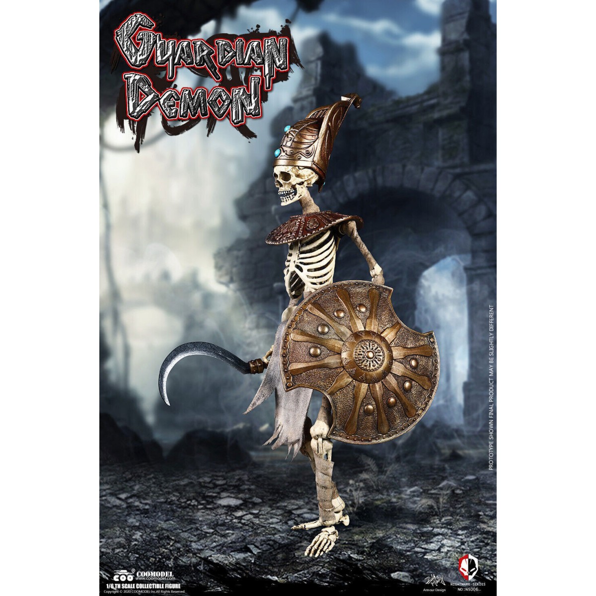 Coomodel Nightmare Series - Egypt Guardian Demon 1/6
