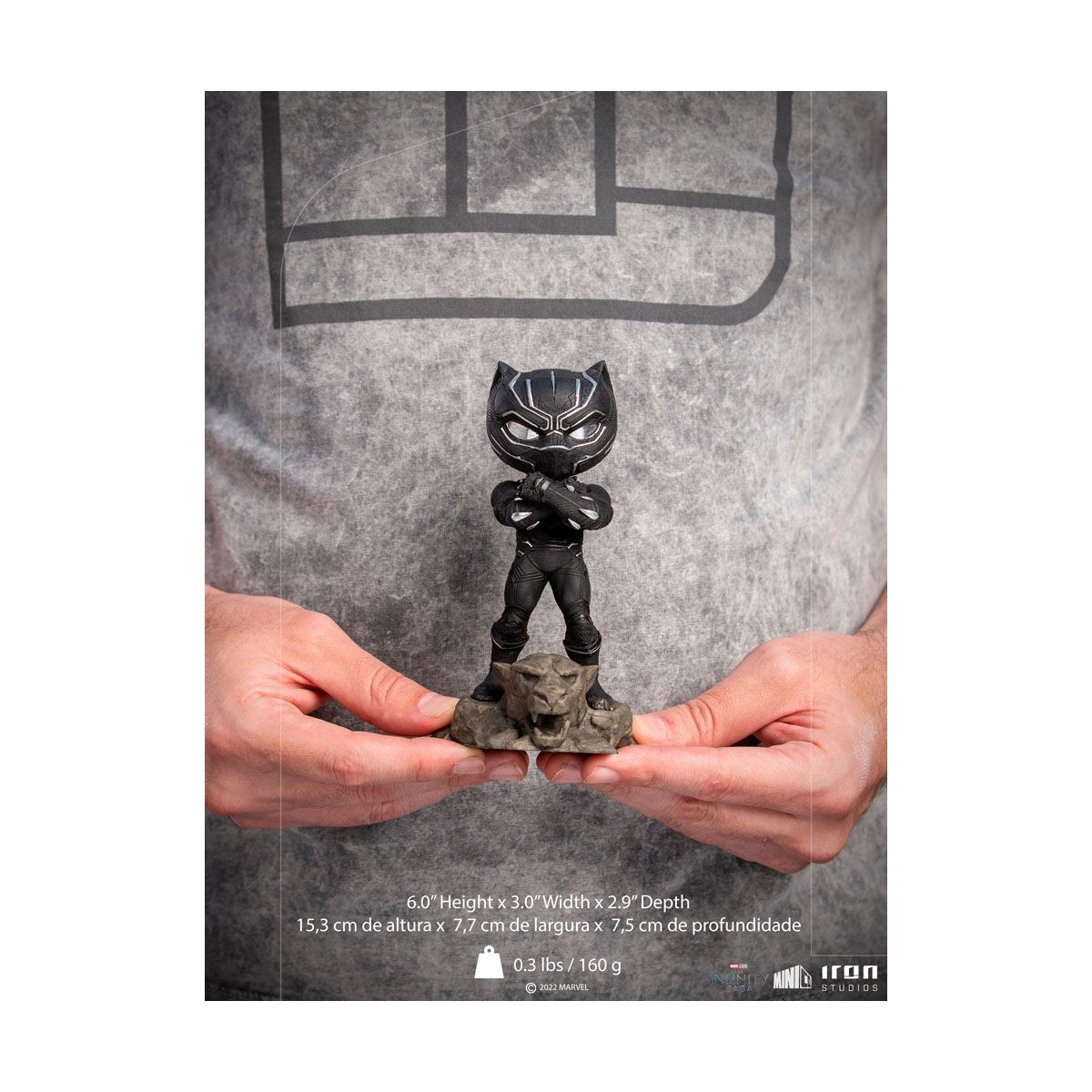 Iron Studios - Black Panther - The Infinity Saga Mini Co.Heroes PVC