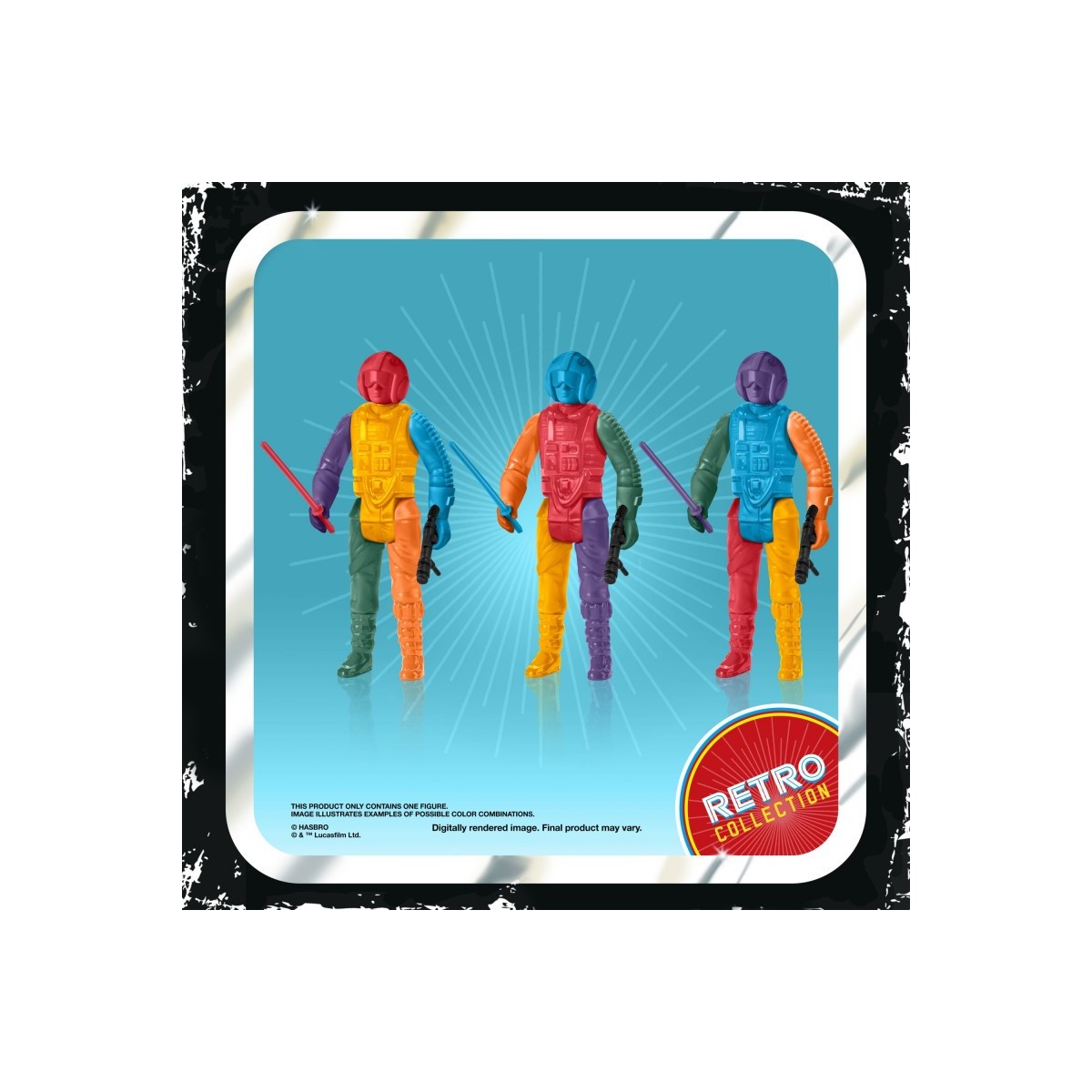 Hasbro - Luke Skywalker Snowspeeder Pilot Prototype Edition Set of 6 figures - Star Wars The Retro Collection
