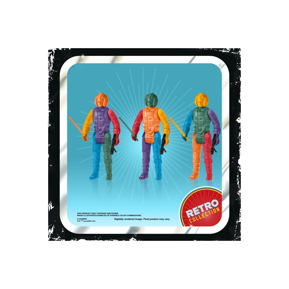 Hasbro - Luke Skywalker Snowspeeder Pilot Prototype Edition Set of 6 figures - Star Wars The Retro Collection