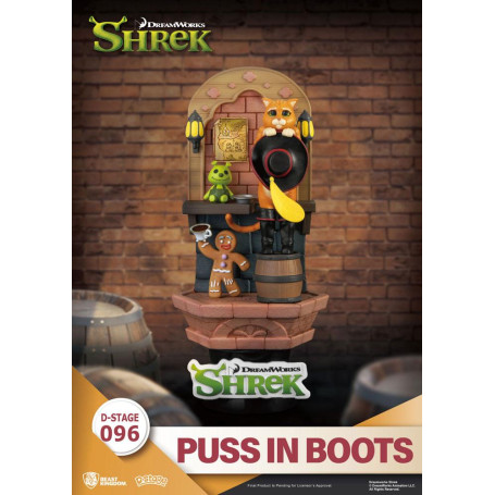 Beast Kingdom Shrek Diorama - Puss in Boots PVC D-Stage