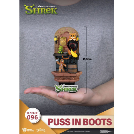 Beast Kingdom Shrek Diorama - Puss in Boots PVC D-Stage