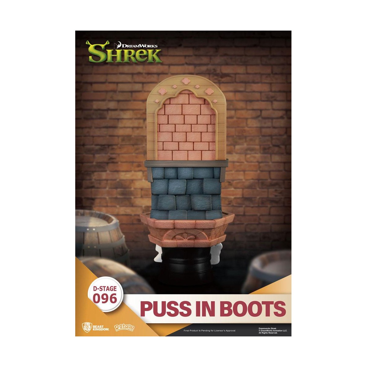 Beast Kingdom Shrek Diorama - Puss in Boots PVC D-Stage