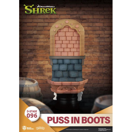 Beast Kingdom Shrek Diorama - Puss in Boots PVC D-Stage