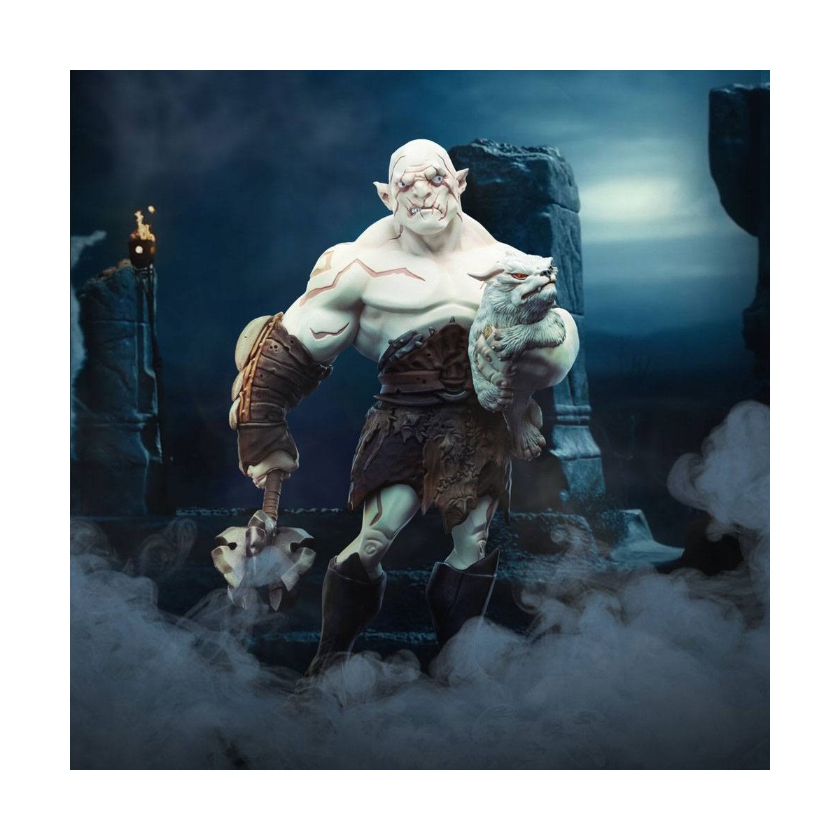 Weta Statue Vinyl The Hobbit Mini Epics Azog the Defiler Limited Edition - Limited Edition