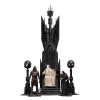 Weta - The Lord of the Rings - Saruman the White on Throne statue 1/6