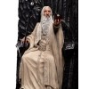 Weta - The Lord of the Rings - Saruman the White on Throne statue 1/6