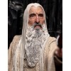 Weta - The Lord of the Rings - Saruman the White on Throne statue 1/6