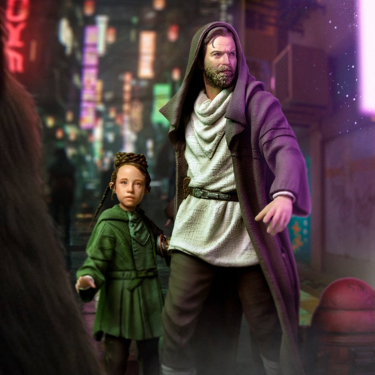 IRON STUDIOS - Obi-Wan and Young Leia Deluxe Art Scale 1/10 - Star Wars Obi-Wan Kenobi