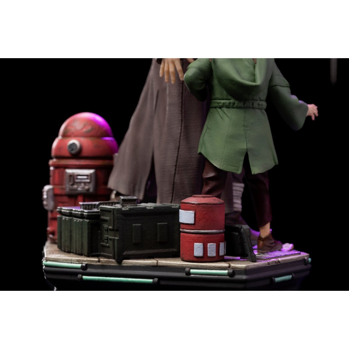 IRON STUDIOS - Obi-Wan and Young Leia Deluxe Art Scale 1/10 - Star Wars Obi-Wan Kenobi