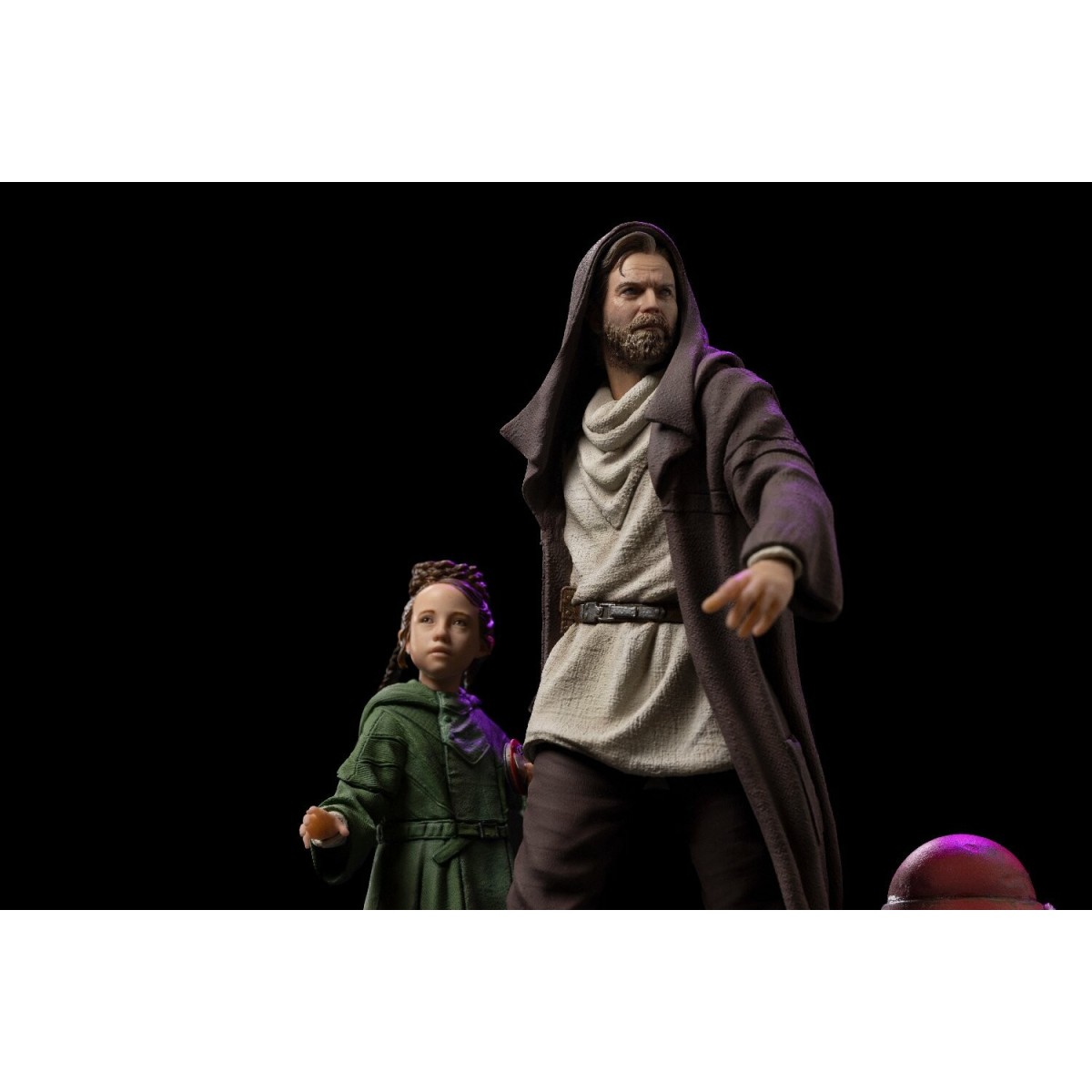 IRON STUDIOS - Obi-Wan and Young Leia Deluxe Art Scale 1/10 - Star Wars Obi-Wan Kenobi