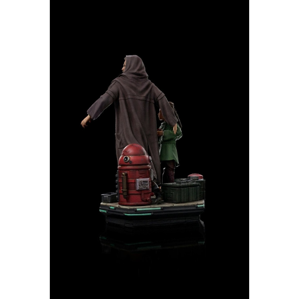 IRON STUDIOS - Obi-Wan and Young Leia Deluxe Art Scale 1/10 - Star Wars Obi-Wan Kenobi