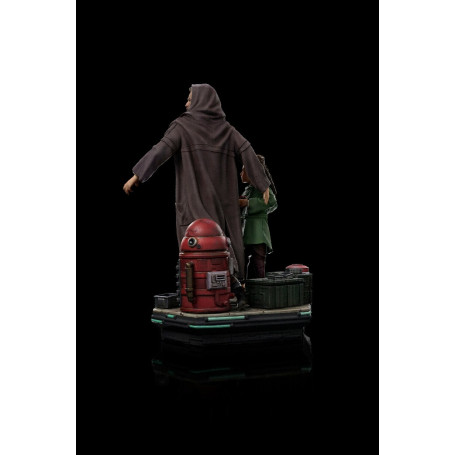 IRON STUDIOS - Obi-Wan and Young Leia Deluxe Art Scale 1/10 - Star Wars Obi-Wan Kenobi