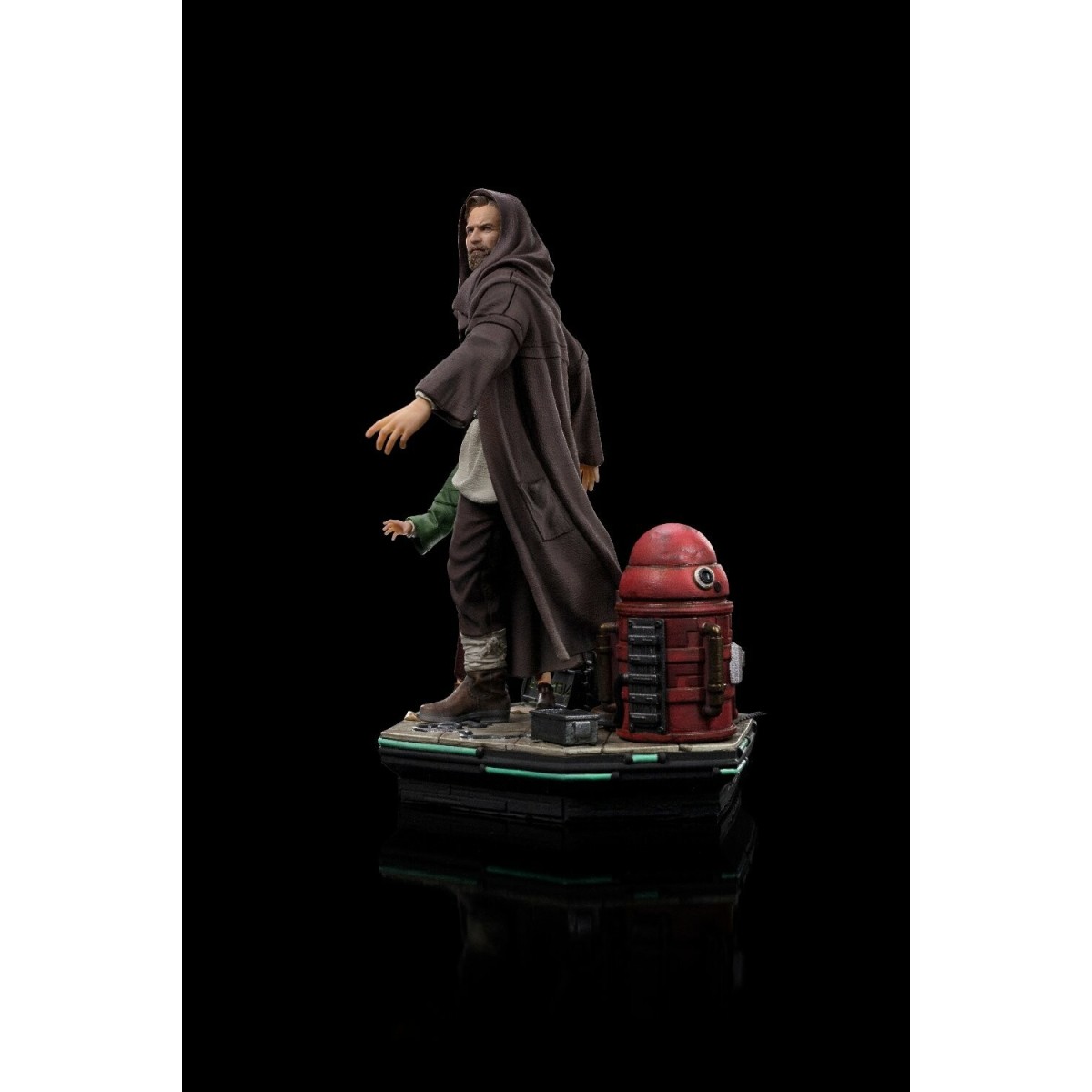 IRON STUDIOS - Obi-Wan and Young Leia Deluxe Art Scale 1/10 - Star Wars Obi-Wan Kenobi