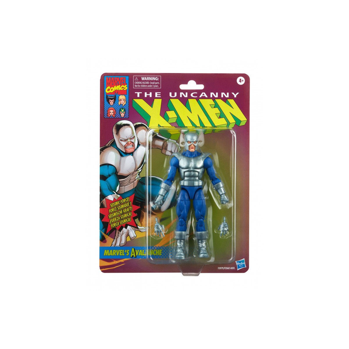Marvel Legends Series - Avalanche - The Uncanny X-Men Retro Packaging