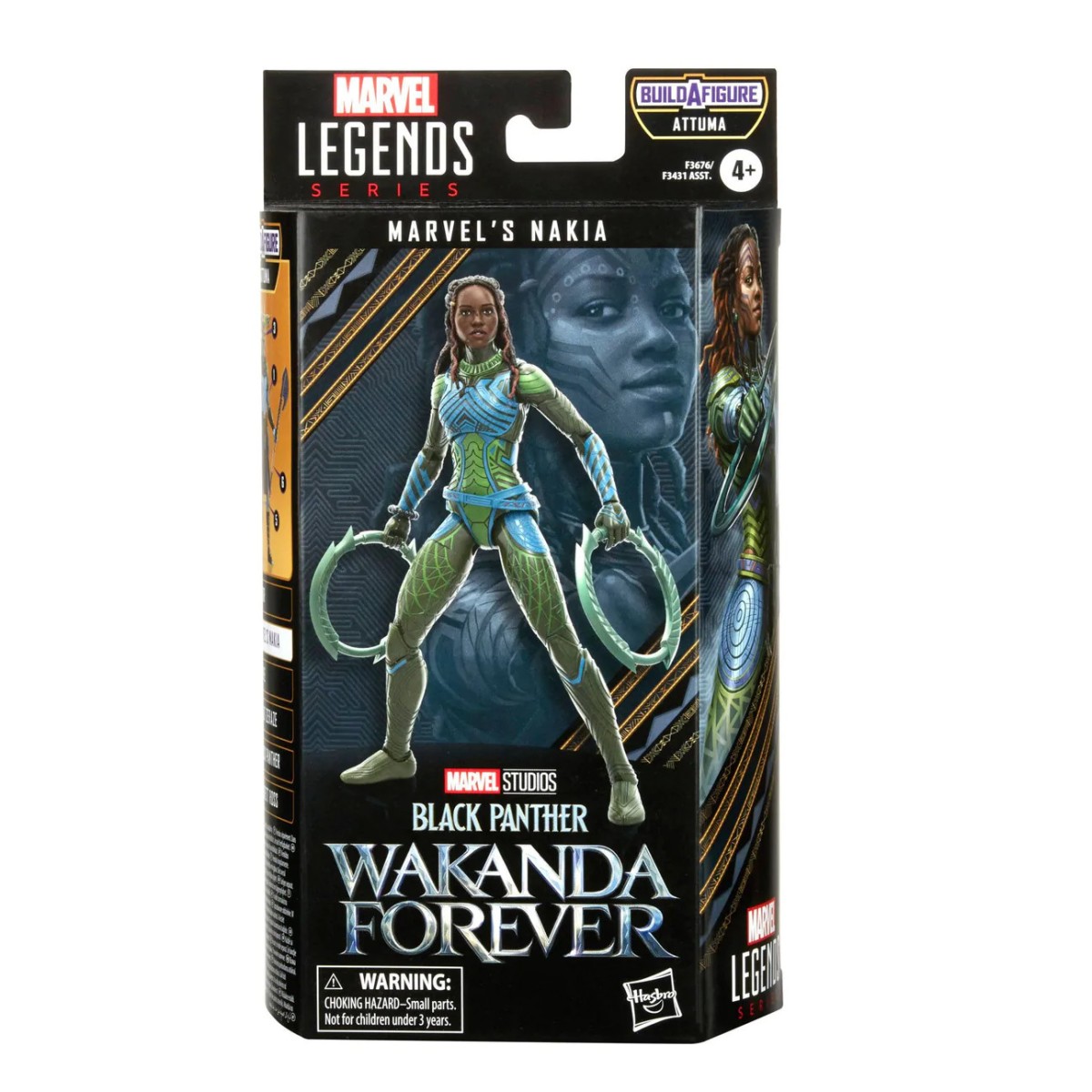 Marvel Legends - ATTUMA WAVE - Black Panther 2 Wakanda Forever - series of 7 figures