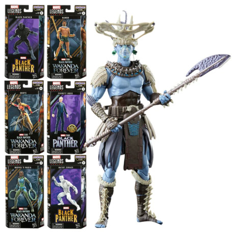Marvel Legends - ATTUMA WAVE - Black Panther 2 Wakanda Forever - series of 7 figures