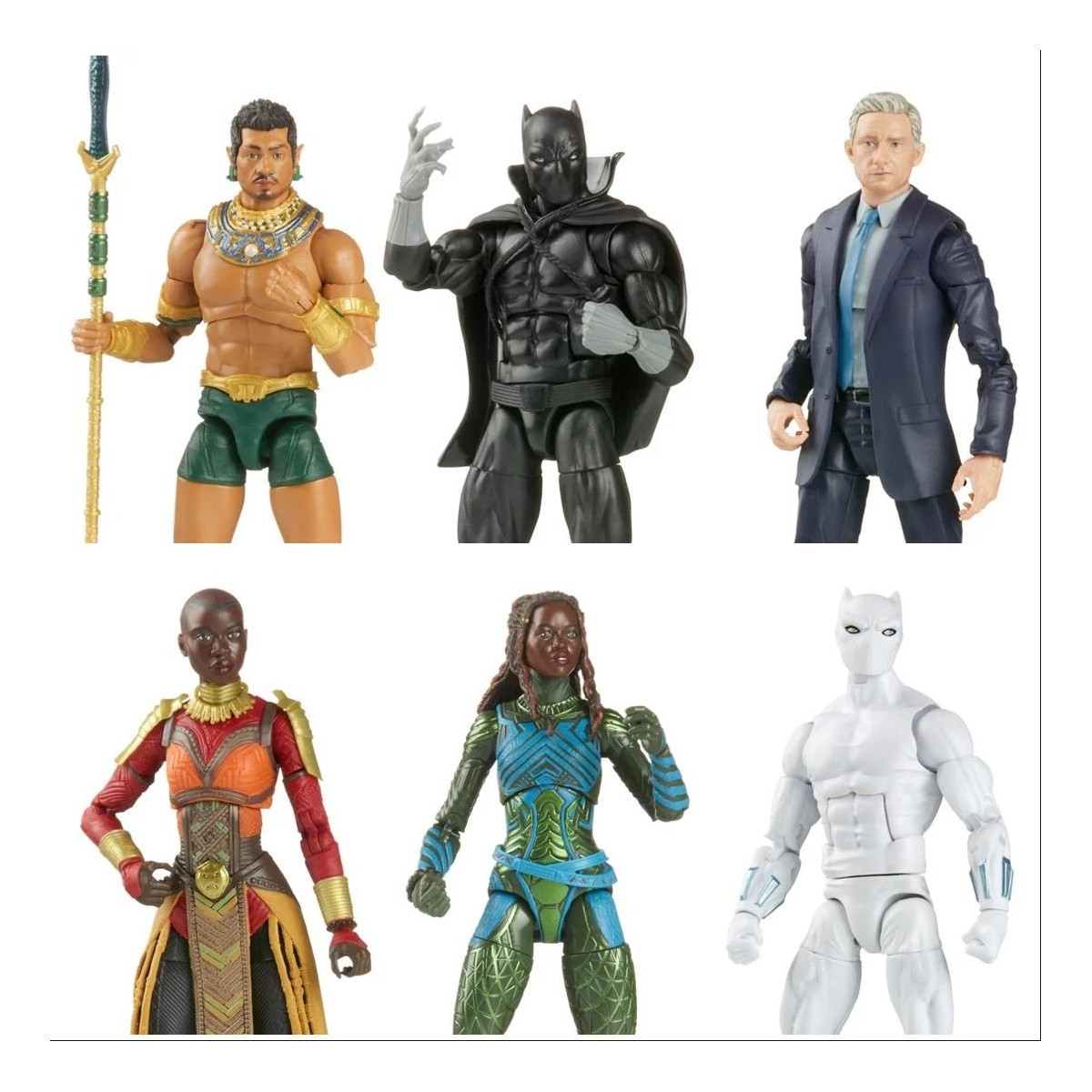 Marvel Legends - ATTUMA WAVE - Black Panther 2 Wakanda Forever - series of 7 figures