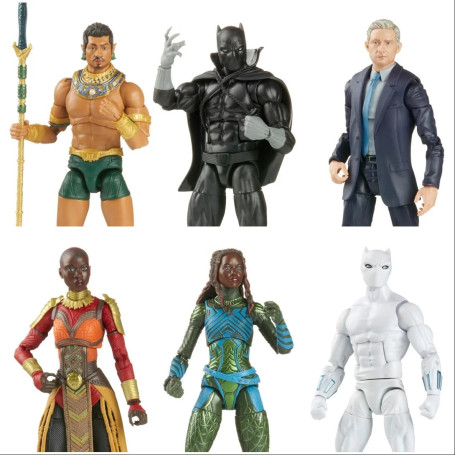 Marvel Legends - ATTUMA WAVE - Black Panther 2 Wakanda Forever - series of 7 figures