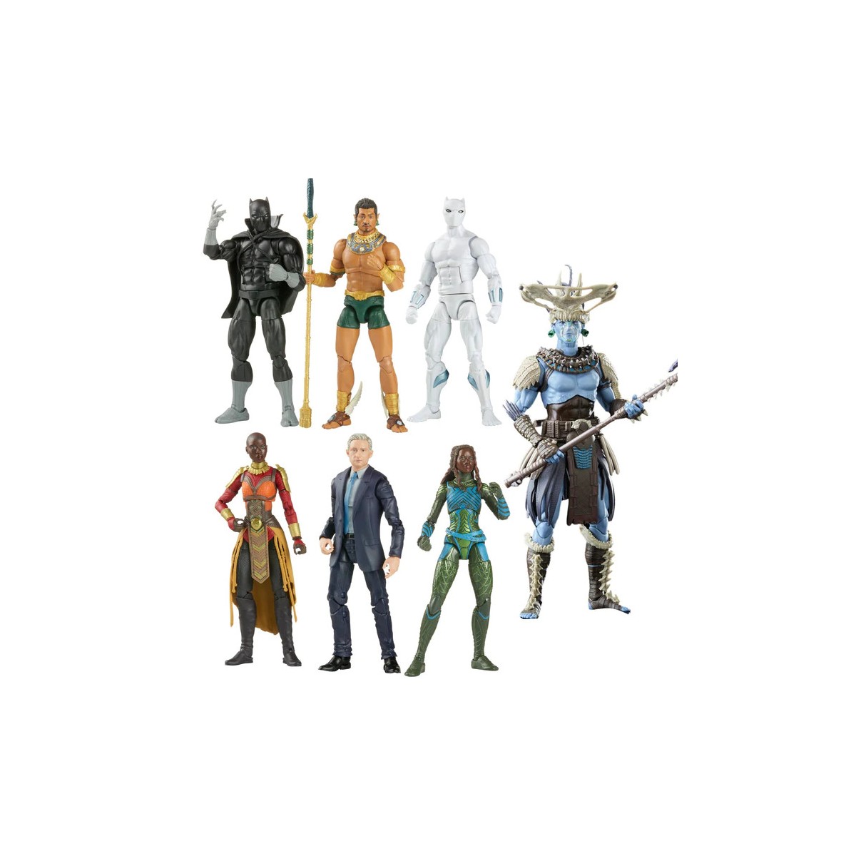 Marvel Legends - ATTUMA WAVE - Black Panther 2 Wakanda Forever - series of 7 figures