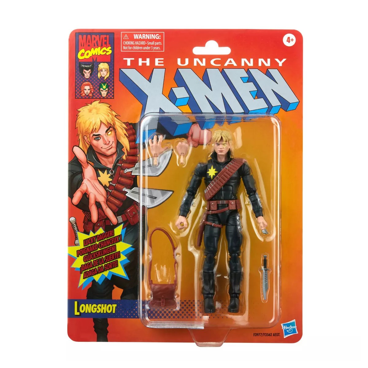 Marvel Legends Series - Longshot - The Uncanny X-Men Retro Packaging