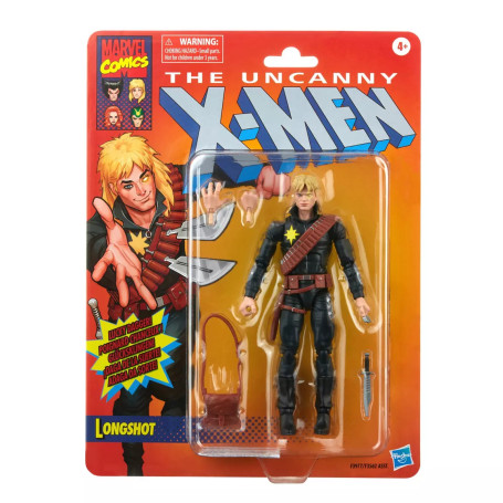 Marvel Legends Series - Longshot - The Uncanny X-Men Retro Packaging