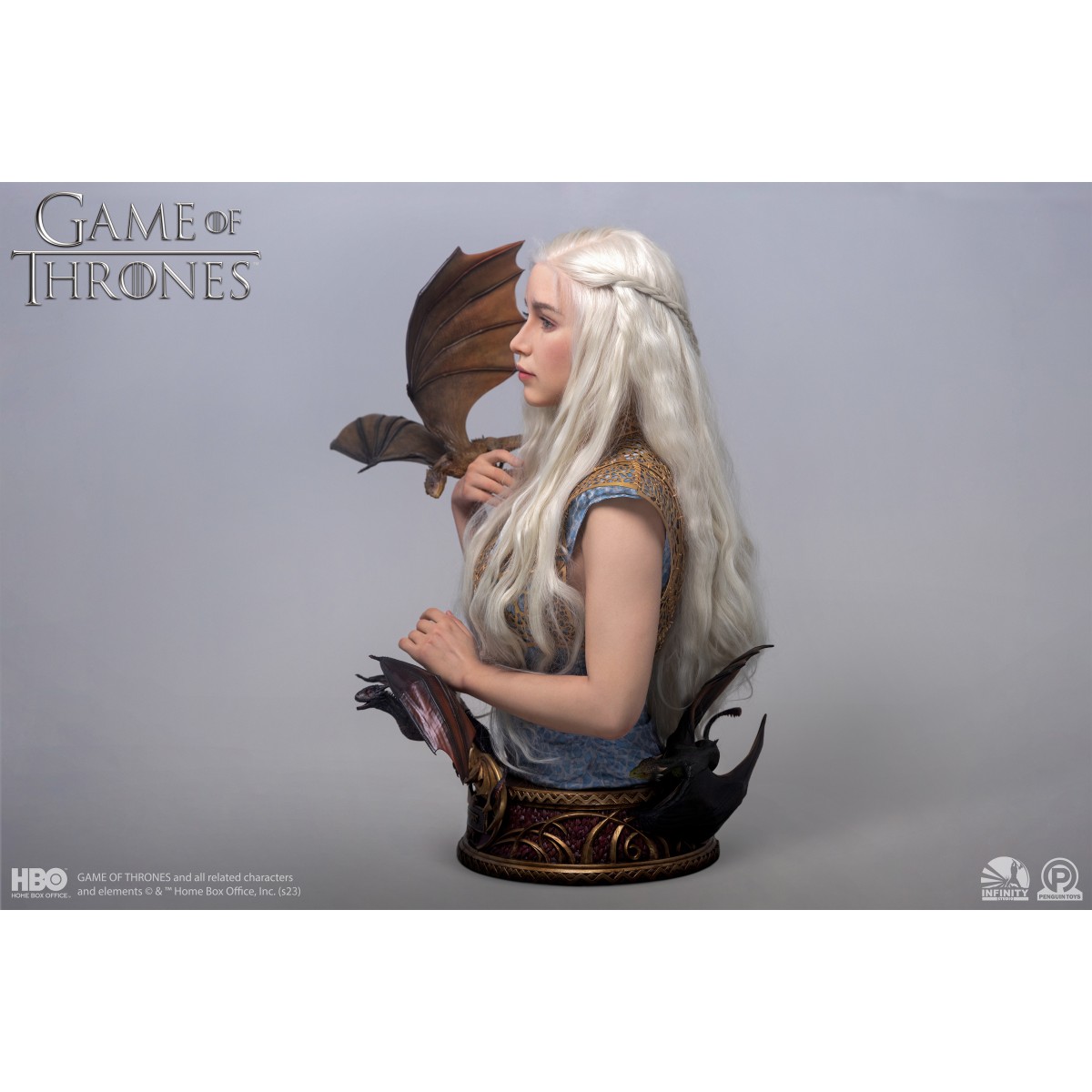 INFINITY STUDIO x PENGUIN TOYS - DAENERYS TARGARYEN Bust 1/1 - Game Of Thrones