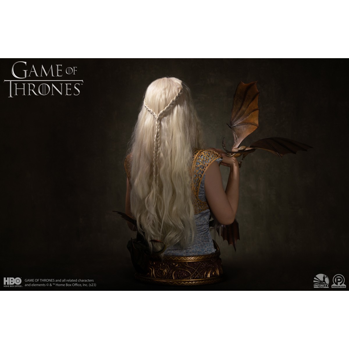 INFINITY STUDIO x PENGUIN TOYS - DAENERYS TARGARYEN Bust 1/1 - Game Of Thrones