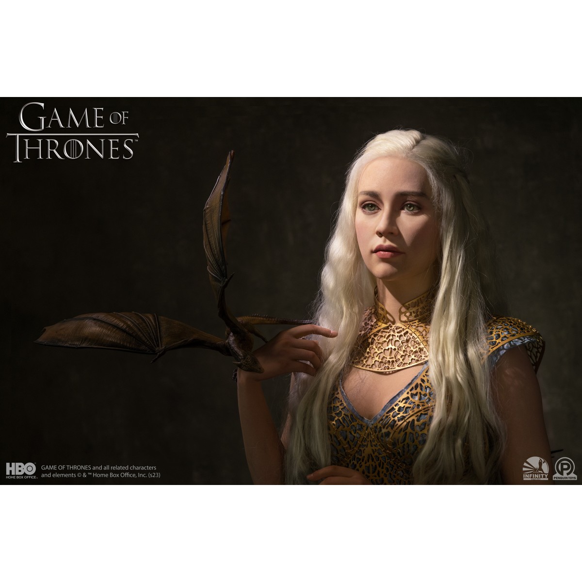 INFINITY STUDIO x PENGUIN TOYS - DAENERYS TARGARYEN Bust 1/1 - Game Of Thrones