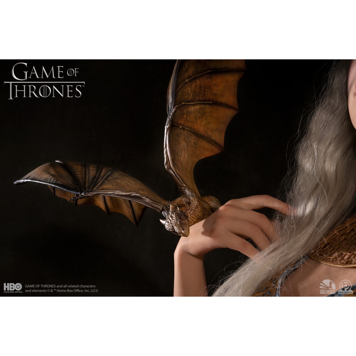 INFINITY STUDIO x PENGUIN TOYS - DAENERYS TARGARYEN Bust 1/1 - Game Of Thrones