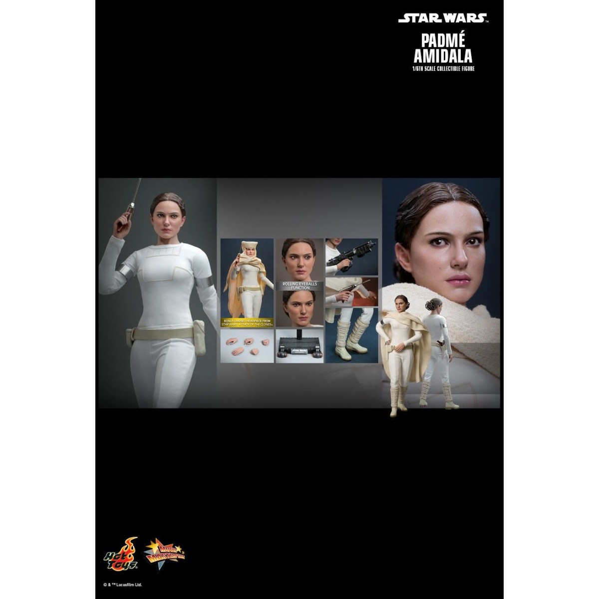 Hot toys - Star Wars The Clone Wars - Padmé Amidala 1/6