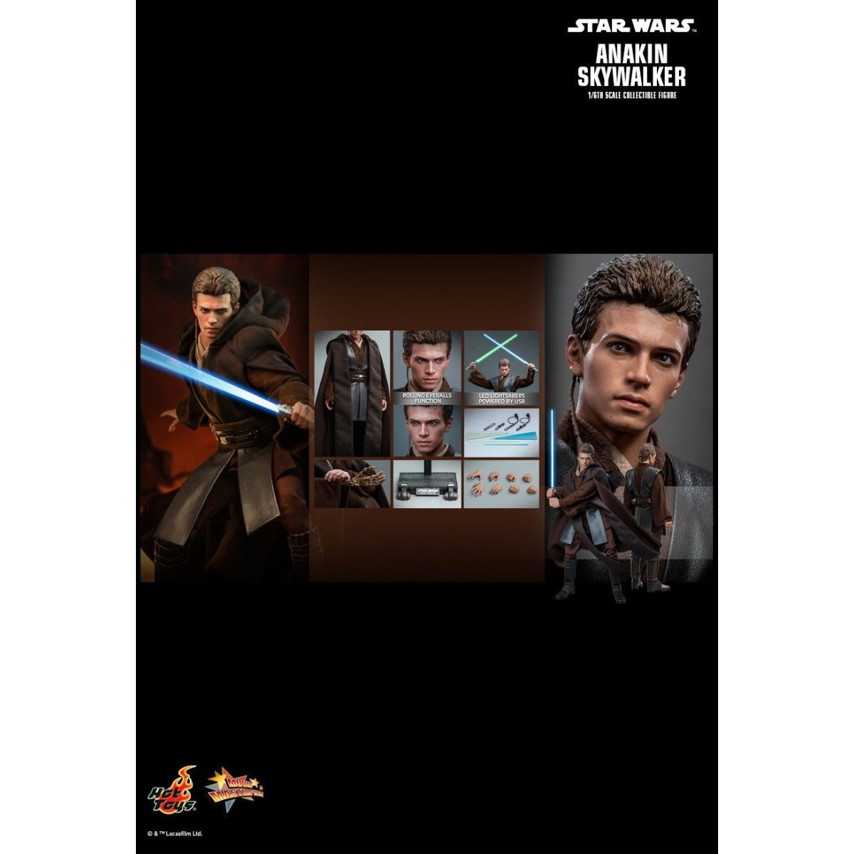 Hot toys - Star Wars The Clone Wars - Anakin Skywalker 1/6