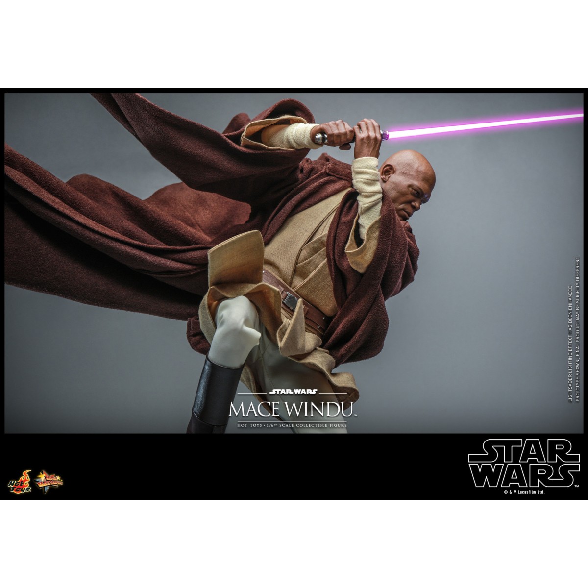 Hot toys - Star Wars Attack of the Clones - Mace Windu 1/6
