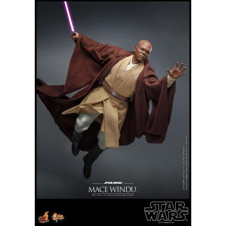 Hot toys - Star Wars Attack of the Clones - Mace Windu 1/6