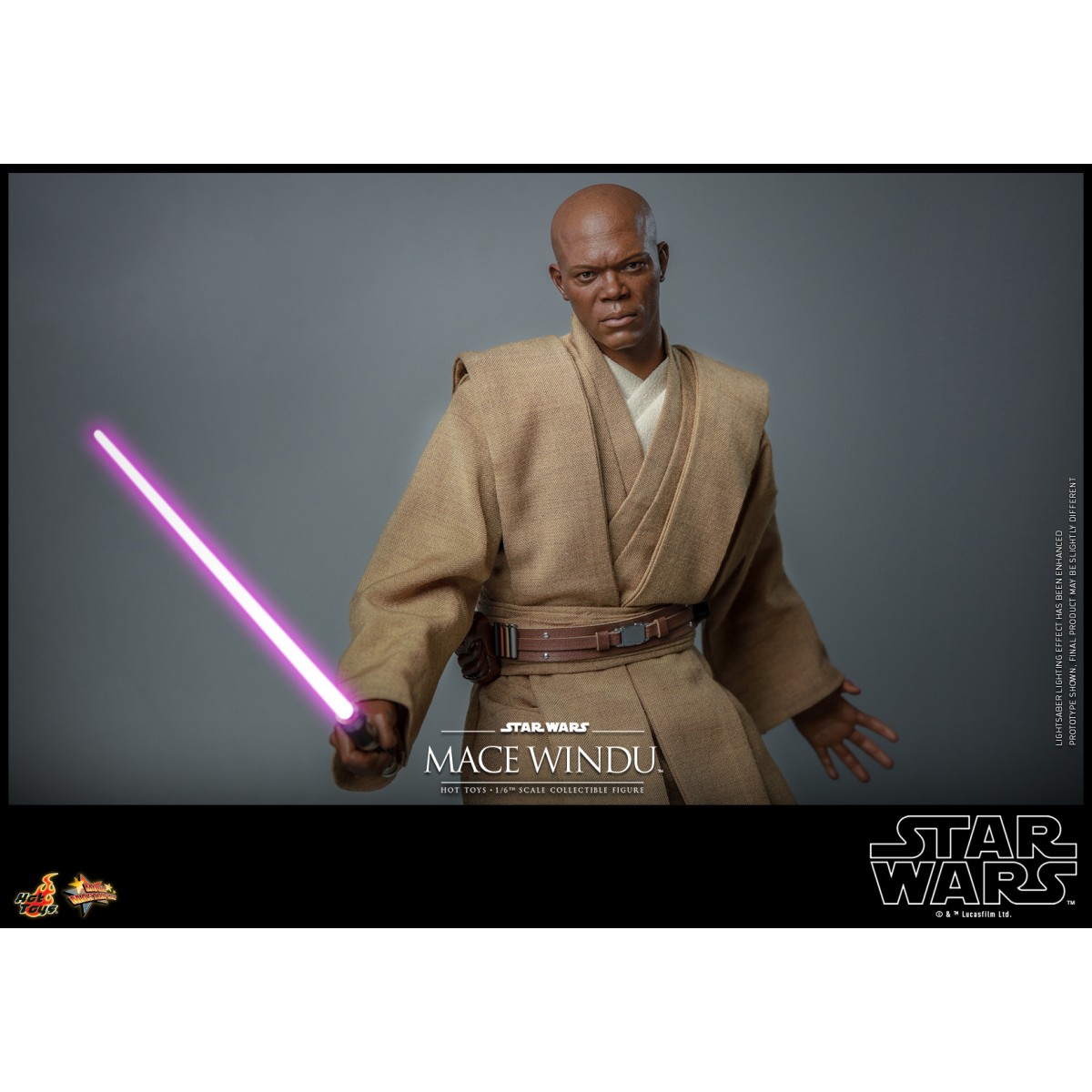 Hot toys - Star Wars Attack of the Clones - Mace Windu 1/6
