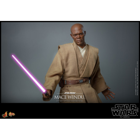 Hot toys - Star Wars Attack of the Clones - Mace Windu 1/6