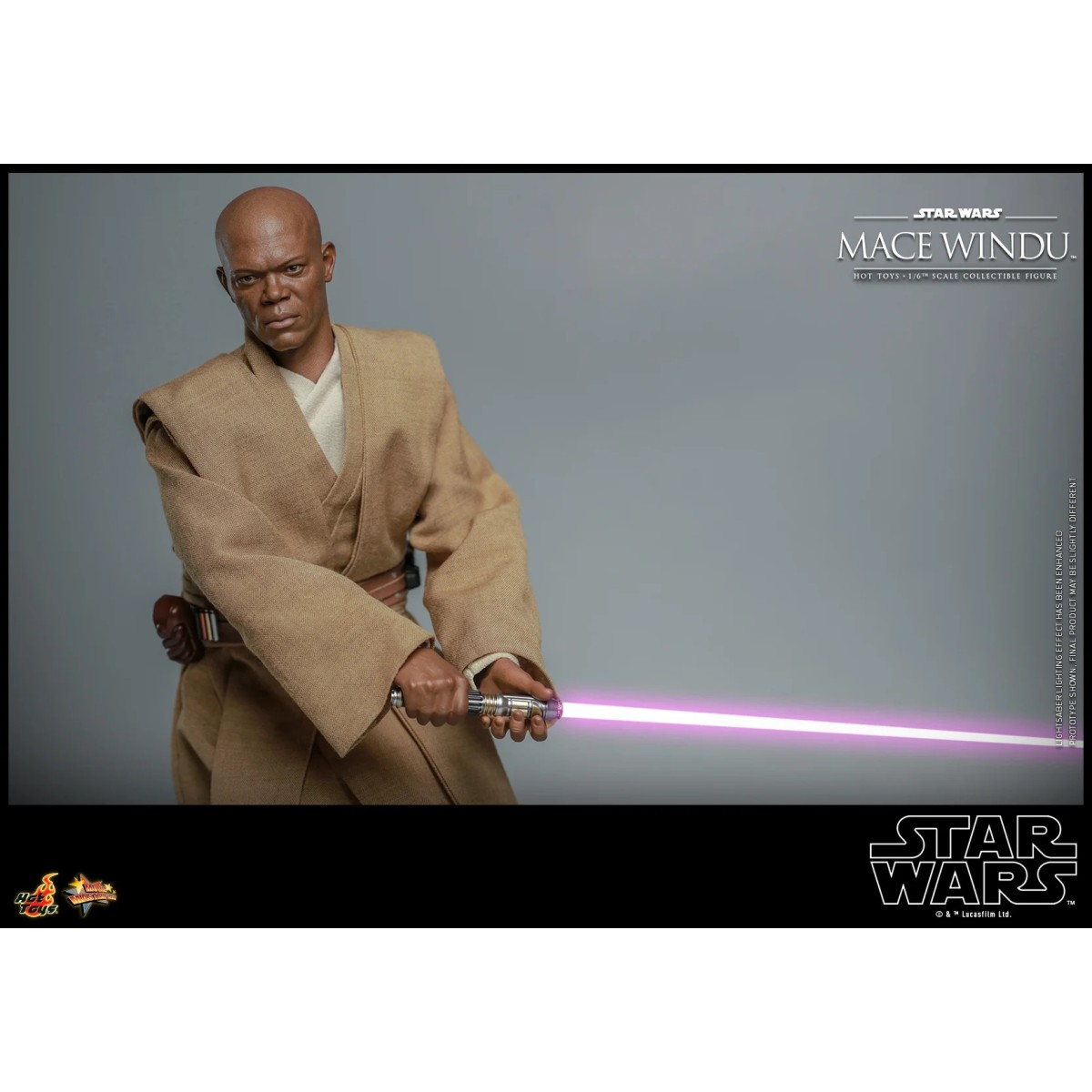 Hot toys - Star Wars Attack of the Clones - Mace Windu 1/6